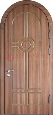 Арочная дверь с отделкой массивом ДА-35 в Лыткарино