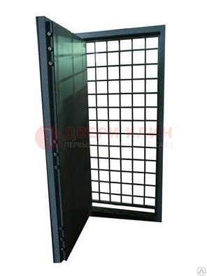 Темная стальная бронированная дверь с нитроэмалью ДБ-4 в Лыткарино