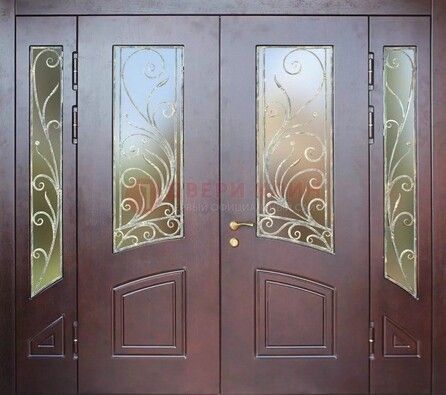 Парадная дверь ДПР-58 с остеклением в Лыткарино