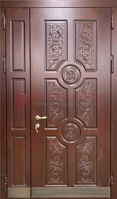Парадная металлическая дверь с узором ДПР-74 в Лыткарино