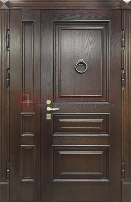 Полуторная металлическая дверь с виноритом ДВТ-253 в Лыткарино